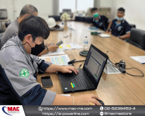 ผลงานของบริษัทเมเชอริ่ง ออโตเมชั่น จำกัด นำทีมงานเข้าไปพรีเซนต์โปรดักส์และซอฟต์แวร์ออนไลน์ที่โรงงานจิวเวลรี่
