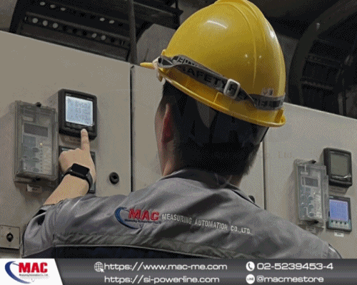 Macme ผลงานติดตั้งระบบซอฟแวร์พร้อมเซ็ตค่าพาวเวอร์มิตเตอร์ ENTES MPR-45S ให้กับทางโรงงานหลอมเหล็ก