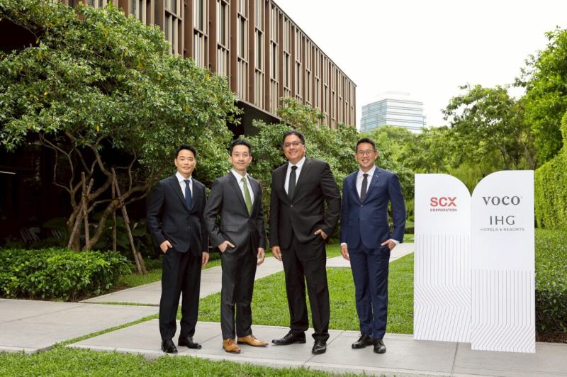 SCX Corp ผนึก IHG ปักหมุดโรงแรม ‘โวโค กรุงเทพฯ สยาม’ เปิดปี 2572