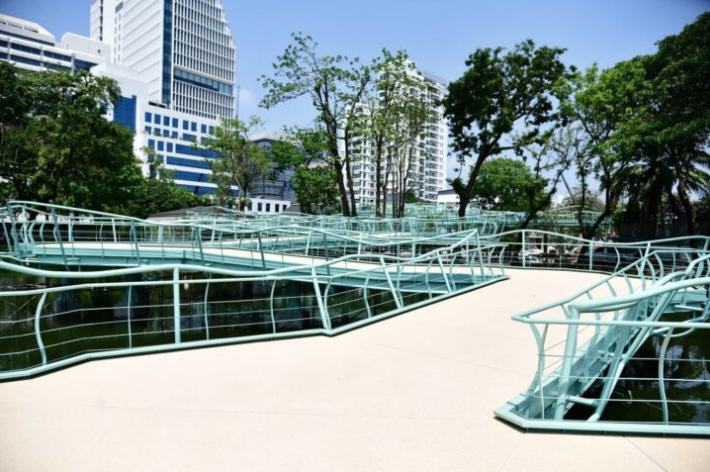 ดีเดย์ 1 พ.ค. เปิดใช้ “สะพานเขียว” เชื่อม 2 สวน “ลุมพินี-เบญจกิติ”